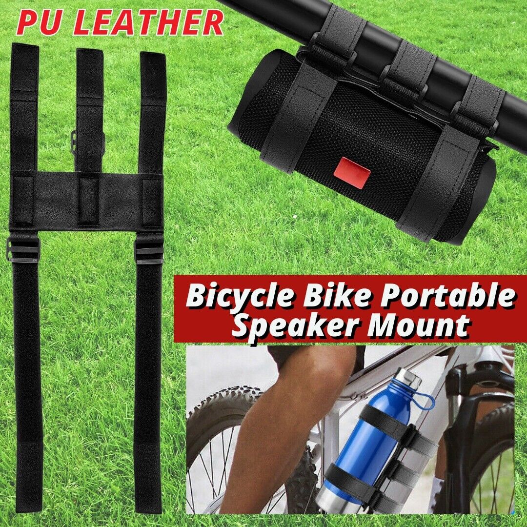 Bicycle Portable Bluetooth Speaker Mount For Golf Cart Bike Strap Accessories