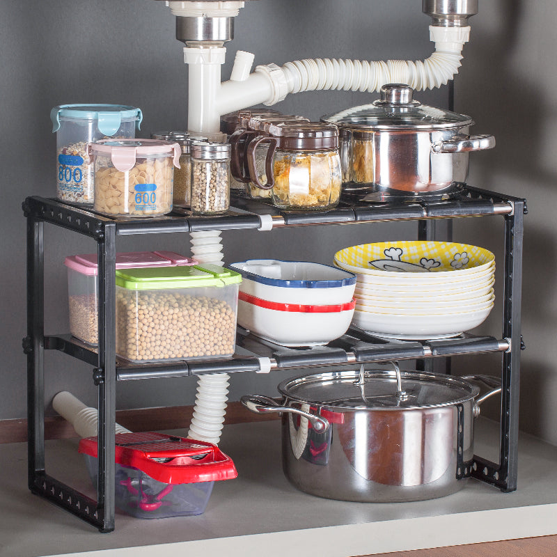 Kitchen shelf retractable shelf